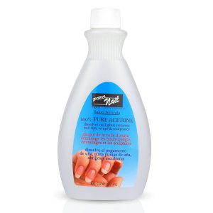 PRONAIL – 100% Pure Acetone Nail Polish Remover For Acrylic Nails, Professional Strength, 8 Oz