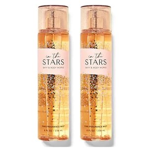 Bath and Body Works In the Stars Fine Fragrance Body Mist Gift Set – Value Pack Lot of 2 (In the Stars)