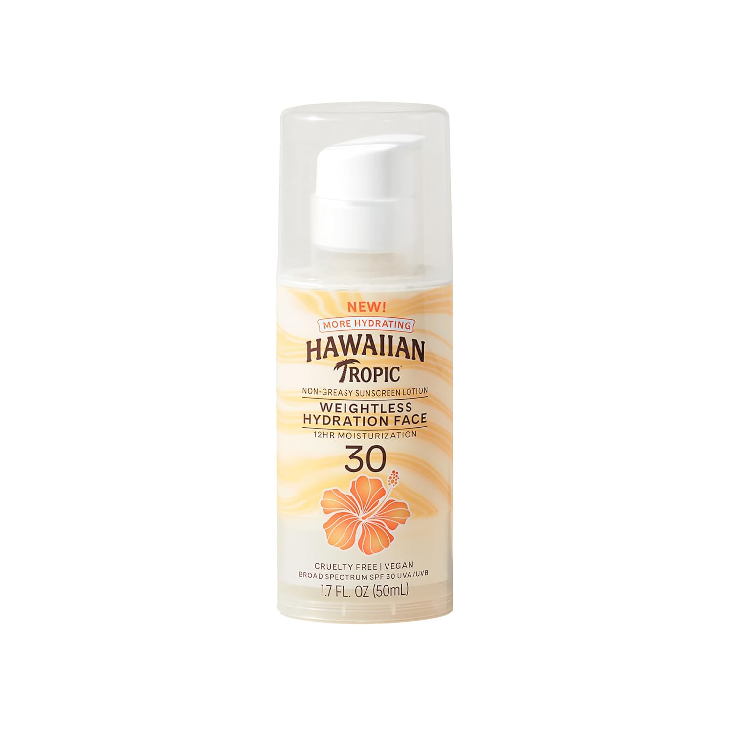 Hawaiian Tropic Weightless Hydration Lotion Sunscreen for Face SPF 30, 1.7oz | Travel Size Sunscreen, Oil Free Face Sunscreen, Hawaiian Tropic Sunscreen SPF 30, Sunblock Face, Mini Sunscreen, 1.7oz Hawaiian Tropic Weightless Hydration Lotion Sunscreen for Face SPF 30, 1.7oz | Travel Size Sunscreen, Oil Free Face Sunscreen, Hawaiian Tropic Sunscreen SPF 30, Sunblock Face, Mini Sunscreen, 1.7oz