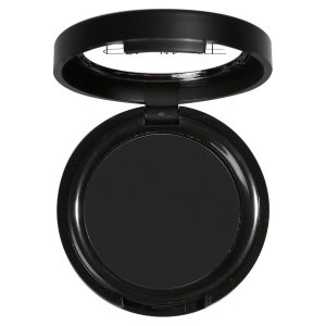 Black Eyeshadow, Black Single Eye Shadow, Smokey Eyeshadow Palette, Pressed Powder Matte Eye Shadow Palette, Easy To Apply Waterproof Black Halloween Goth Makeup Palette