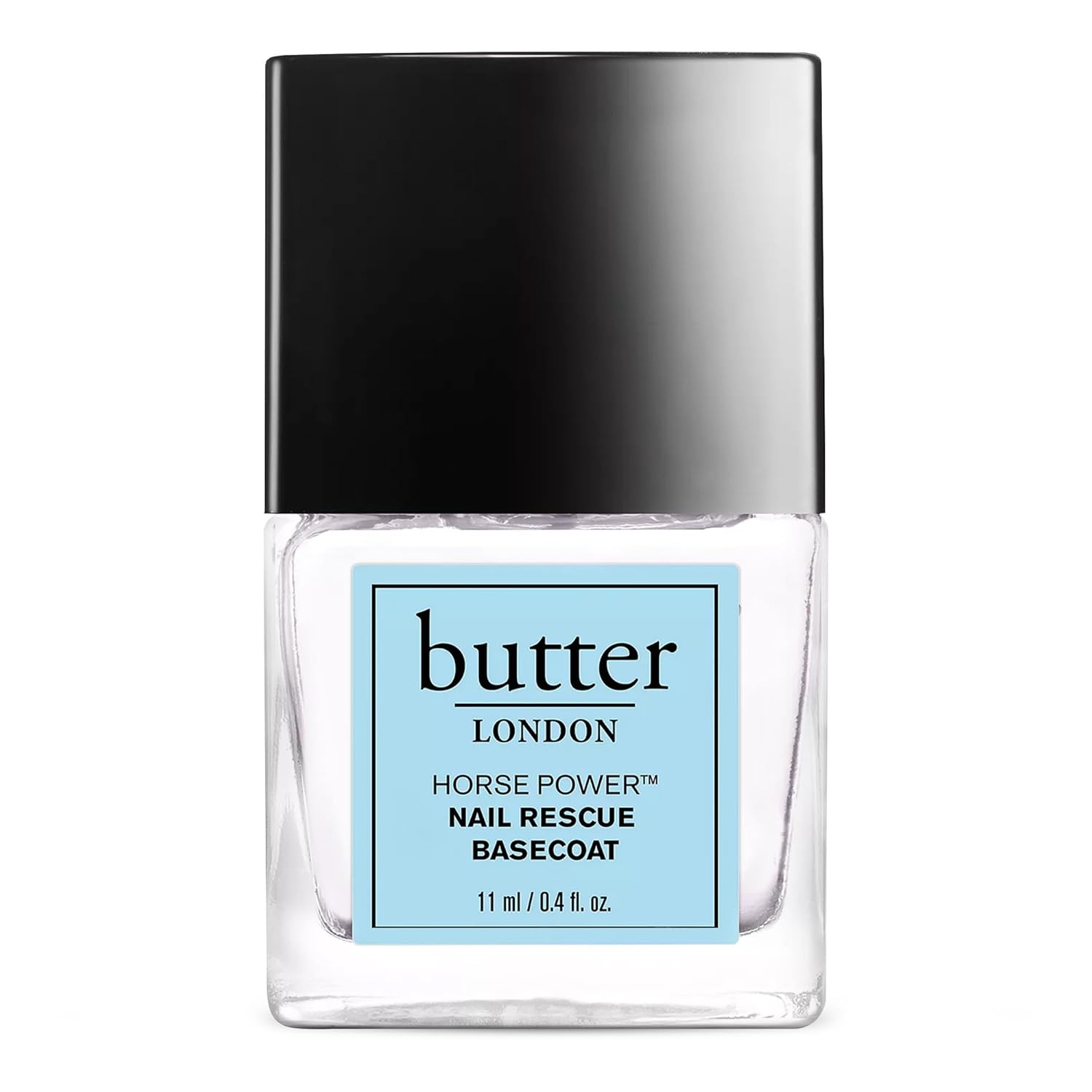 butter LONDON Base Coat Nail Polish, Horse Power – Nail Rescue Basecoat Helps Restore & Repair Damaged Nails – Nail Strengthener Helps Nail Growth & Prevent Staining – Cruelty & Gluten Free Nail Care butter LONDON Base Coat Nail Polish, Horse Power – Nail Rescue Basecoat Helps Restore & Repair Damaged Nails – Nail Strengthener Helps Nail Growth & Prevent Staining – Cruelty & Gluten Free Nail Care