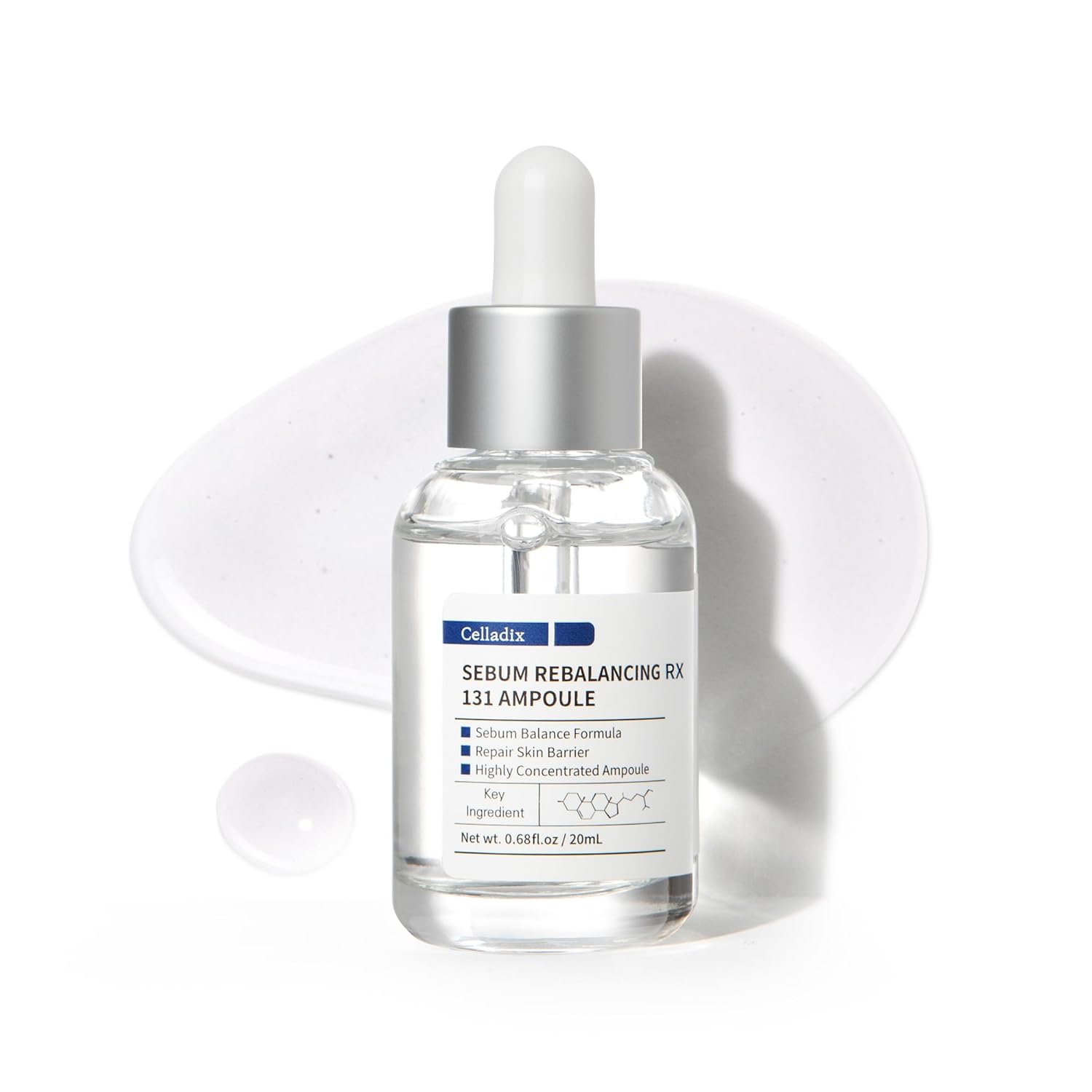 Sebum Rebalancing Rx 131 Ampoule | Minimize Sebum Serum | Tighten Enlarged Pores | Repair Skin Barrier | Rapid Soothing for Daily Use | Oily & Combination Skin | 0.68 Fl Oz Sebum Rebalancing Rx 131 Ampoule | Minimize Sebum Serum | Tighten Enlarged Pores | Repair Skin Barrier | Rapid Soothing for Daily Use | Oily & Combination Skin | 0.68 Fl Oz