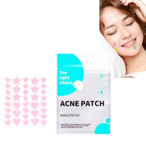 Spot Patches, Pimple Patches Stars, Spot Treatment Pimple Stickers, Patches for Face, Dots for Spots Pimple Patches, for All Skin Types (A)