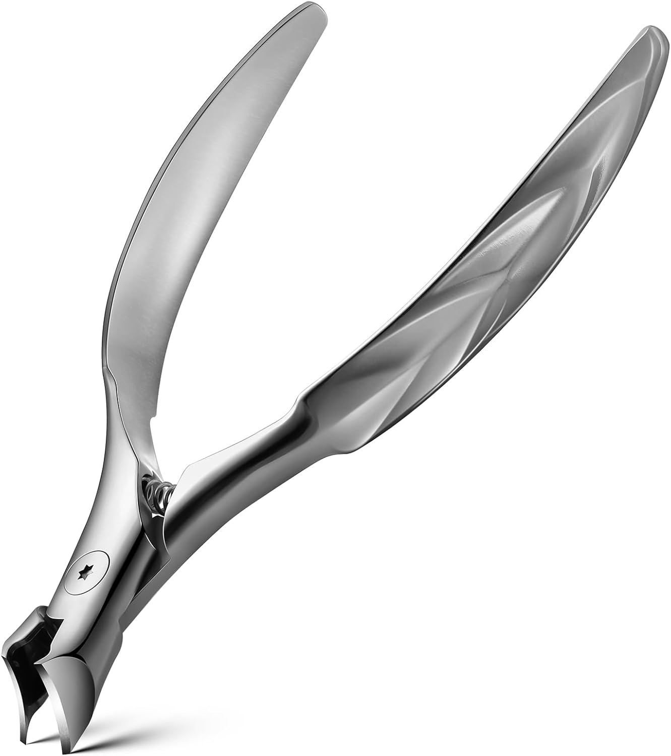 FERYES Wide Jaw Thick Toenail Clippers Thick Toenails – Precision Stainless Steel Toe Nail Clippers for Thick Nails for Seniors with Catcher – Silver FERYES Wide Jaw Thick Toenail Clippers Thick Toenails – Precision Stainless Steel Toe Nail Clippers for Thick Nails for Seniors with Catcher – Silver