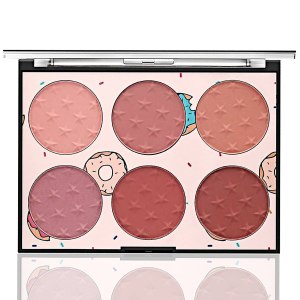 6 Color Blush Palette, Matte and Shimmer Powder, Highlight Face Blusher Buildable, Professional Facial Contour Blush Pallet Pigmented and Long Last For Natural Fair Dark Skin Tone