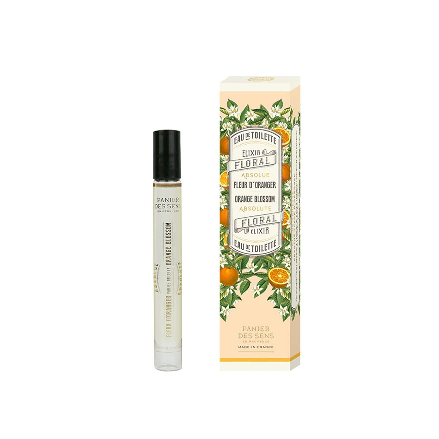 Panier des Sens – Orange Blossom Roll-on Eau de Toilette – Mini Perfume for Women – Natural, Floral Fragrance – Women’s Eau de Toilette Made in France – Vegan Friendly – Travel Perfume – 0.3 Floz Panier des Sens – Orange Blossom Roll-on Eau de Toilette – Mini Perfume for Women – Natural, Floral Fragrance – Women’s Eau de Toilette Made in France – Vegan Friendly – Travel Perfume – 0.3 Floz