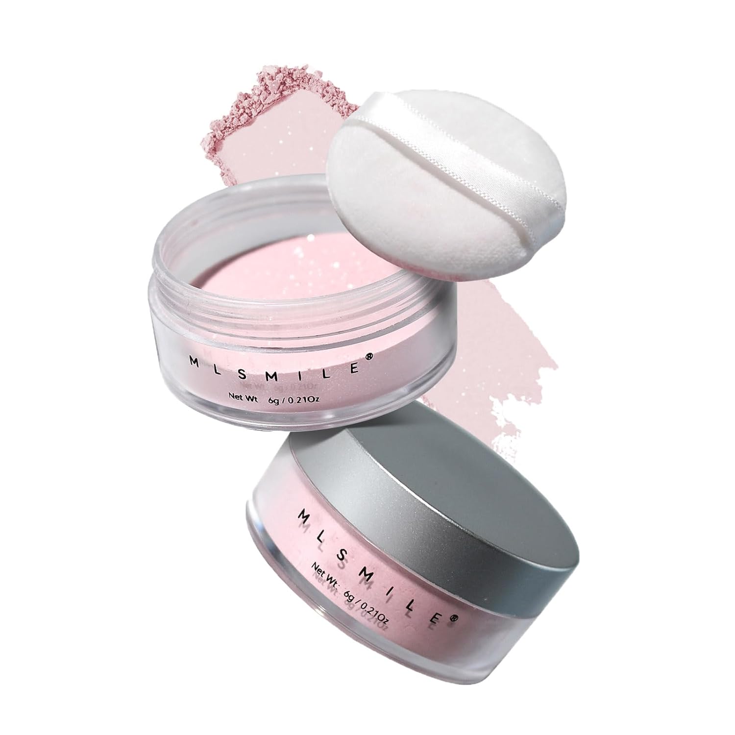 Pink Translucent Setting Powder, Shimmer Setting Powder Waterproof Oil Control Tone-up Face Powder Highlighter Makeup Finishing Long-Lasting Loose Shimmer Powder for All Skin Types Pink Translucent Setting Powder, Shimmer Setting Powder Waterproof Oil Control Tone-up Face Powder Highlighter Makeup Finishing Long-Lasting Loose Shimmer Powder for All Skin Types