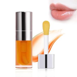 Plumping Lip Gloss Lip Tint Lip Stain Lip Tint Stain Hydrating Moisturizing Liquid Lipstick Lip Balm Clear Lip Oil Makeup Gift – 01 Honey Gold