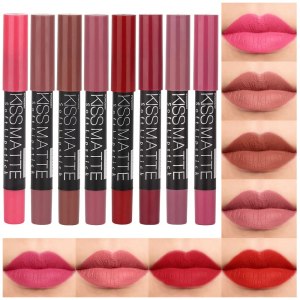 BINGBRUSH 8 Colors Moisture Smooth Longwear Lipstick Pack Set, Matte Color Stick Ultimate Lip Crayon for Makeup Collection – Nourishing Waterproof Velvet Lipgloss Lip Stain (set07)