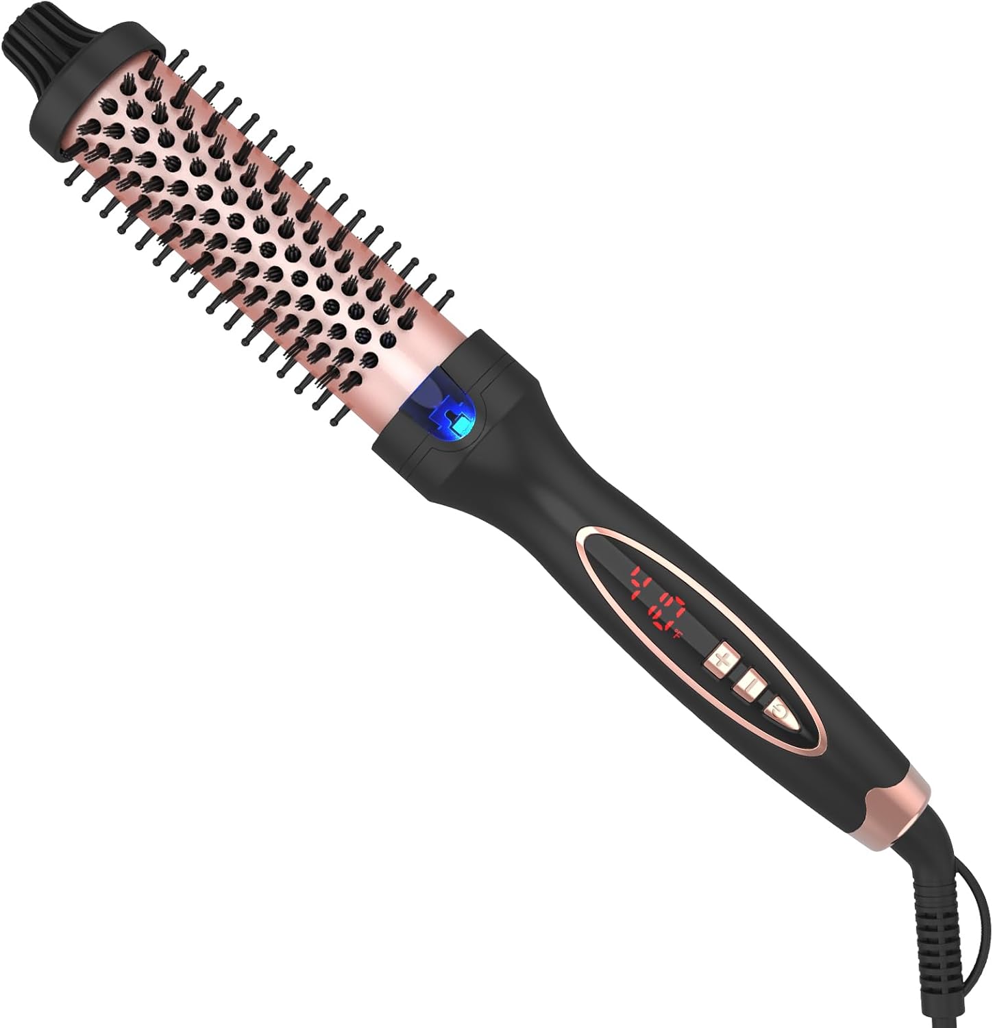 Curling Iron Thermal Brush Dual Voltage Travel-Friendly with Digital Display Temperature Ceramic Tourmaline Ionic Quick Heating Suitable for Man and Women Short and Long Hair (1.25 inch) Curling Iron Thermal Brush Dual Voltage Travel-Friendly with Digital Display Temperature Ceramic Tourmaline Ionic Quick Heating Suitable for Man and Women Short and Long Hair (1.25 inch)
