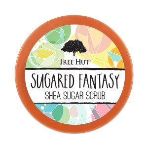 Tree Hut Sugared Fantasy Shea Sugar Scrub 18 Oz, Ultra Hydrating and Exfoliating Scrub for Nourishing Essential Body Care