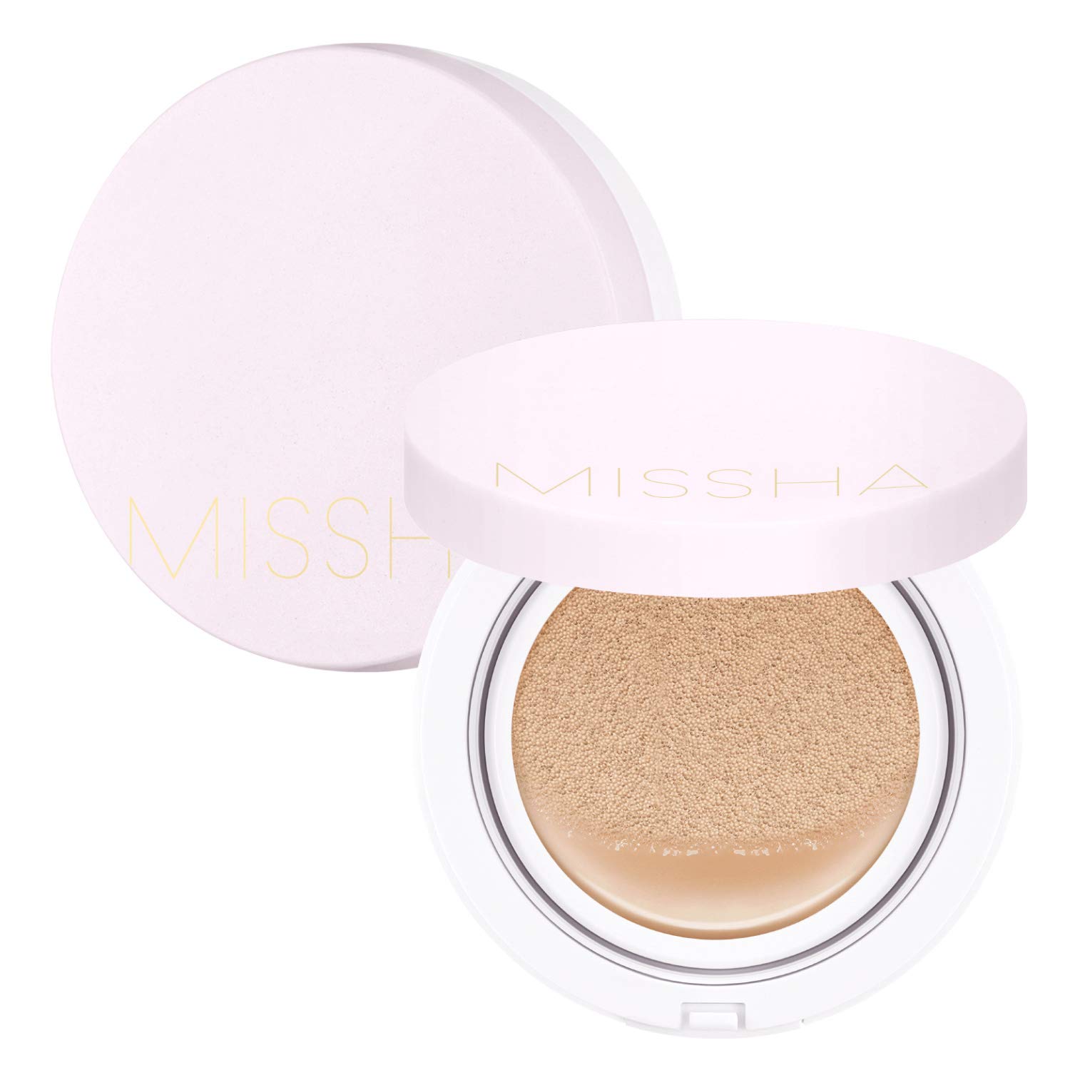MISSHA Magic Cushion Foundation No.23 Natural Beige for light with neutral skin tone, Flawless Coverage, Dewy Finish, Easy Application for All Skin Types MISSHA Magic Cushion Foundation No.23 Natural Beige for light with neutral skin tone, Flawless Coverage, Dewy Finish, Easy Application for All Skin Types