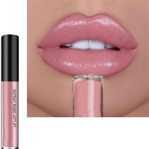 12 Color Cream Lip Gloss, Non-Stick to Cup, Waterproof, Non-Fading, Long-Lasting Moisturizing Velvet Lip Lipstick (03#, 9.99 / Fl Oz)