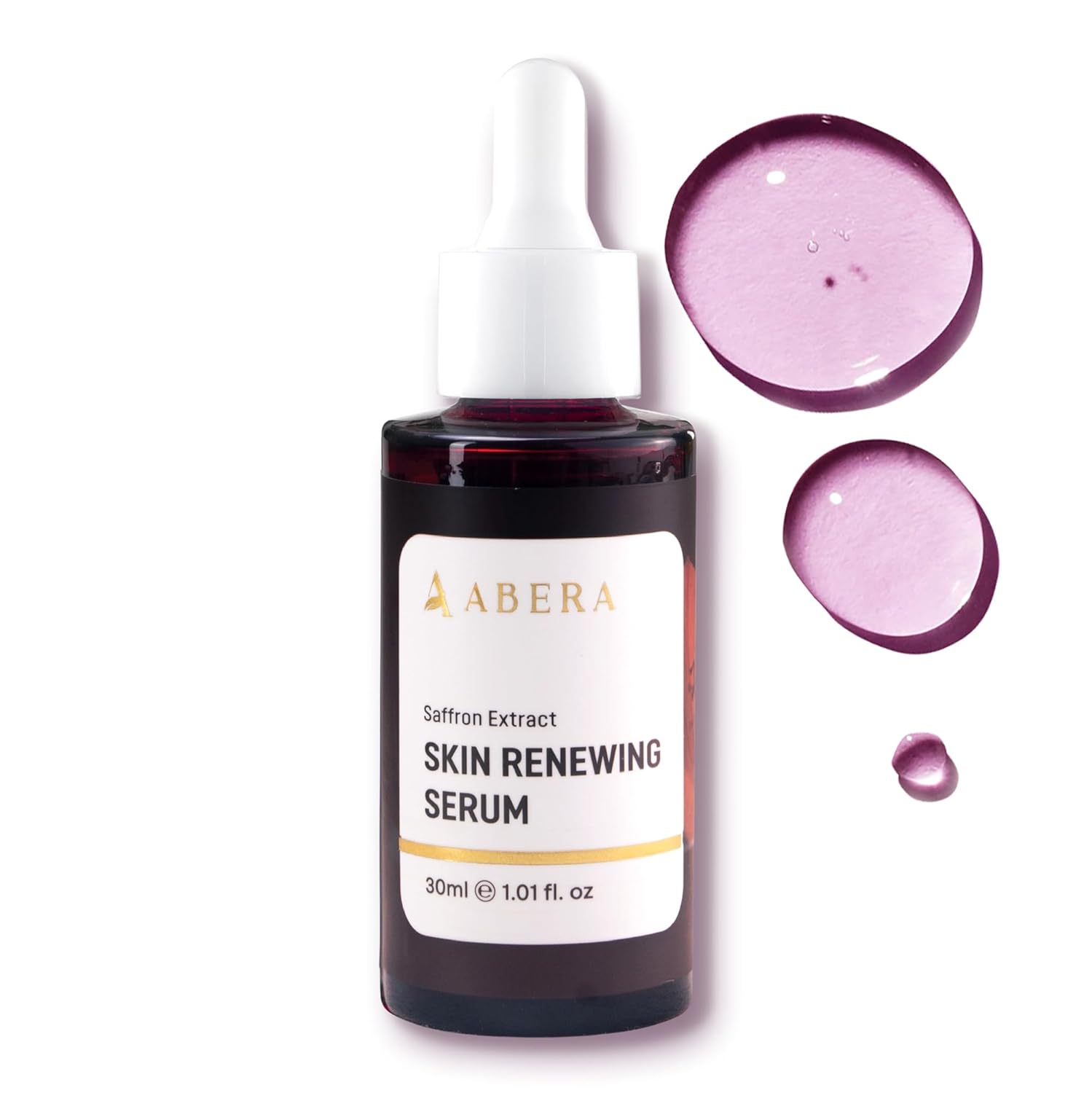 ABERA Saffron Serum For Melasma Treatment, Renewing for Face, Anti-Aging Serum for Fine Lines & Wrinkles, High Potency Saffron Extract, Hydrating Serum, Dark Spot Remover, 1.01 Fl Oz ABERA Saffron Serum For Melasma Treatment, Renewing for Face, Anti-Aging Serum for Fine Lines & Wrinkles, High Potency Saffron Extract, Hydrating Serum, Dark Spot Remover, 1.01 Fl Oz