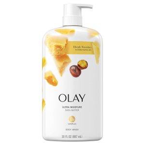 Olay Ultra Moisture Body Wash for Women, Shea Butter Scent, 33 fl oz