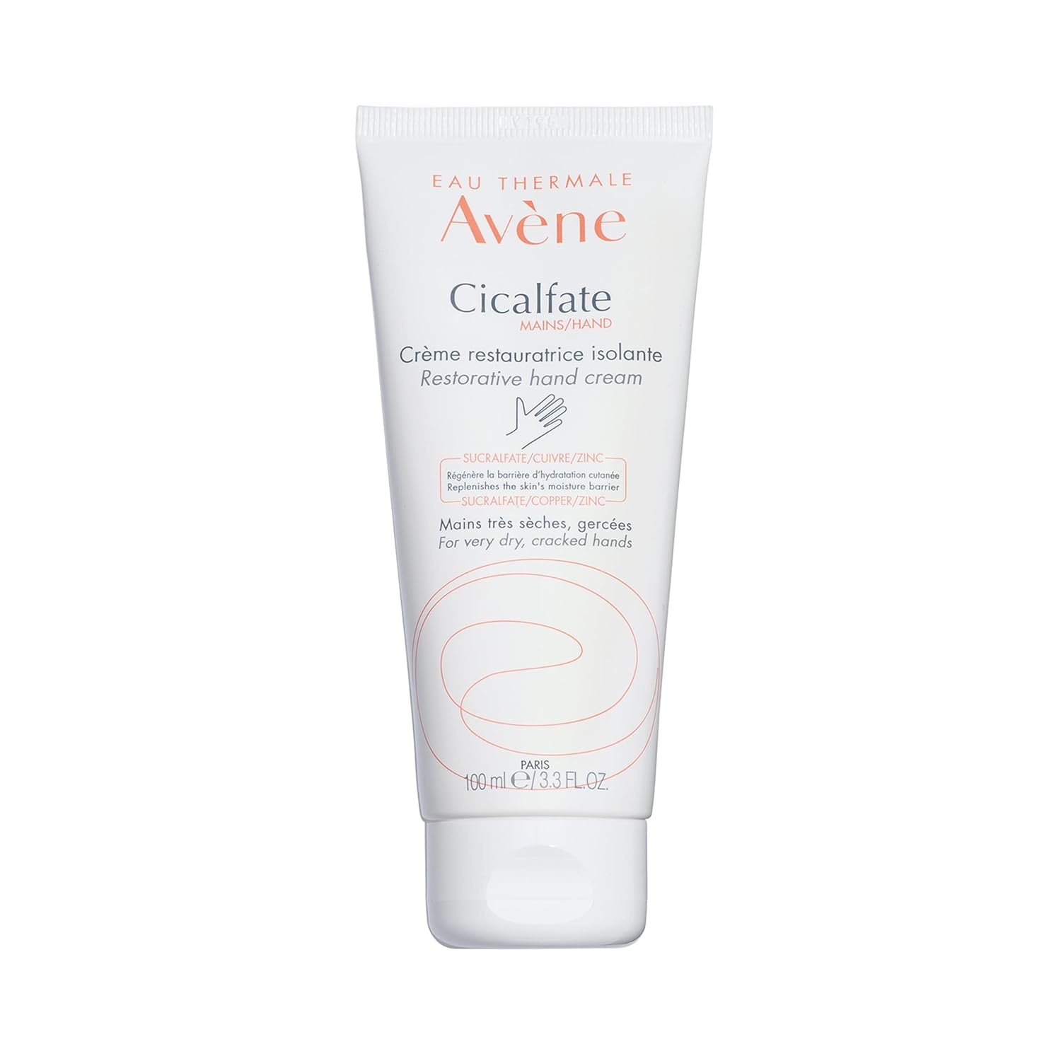 Eau Thermale Avène Cicalfate HANDS Hand Cream – Intense Nourishing Lotion for Dry Cracked Hands – 3.3 fl.oz. Eau Thermale Avène Cicalfate HANDS Hand Cream – Intense Nourishing Lotion for Dry Cracked Hands – 3.3 fl.oz.