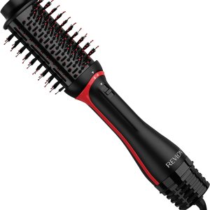 REVLON One-Step Volumizer PLUS 2.0 Hair Dryer and Hot Air Brush, Black