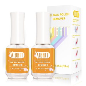 AIBRIT Gel Nail Polish Remover, Professional Gel Remover for Nails, Quick & Safe Remove Gel Nail Polish in 3-5 Minutes, No Need Soaking or Wrapping Removedor de Esmalte Gel 1.2 fl oz/36ml