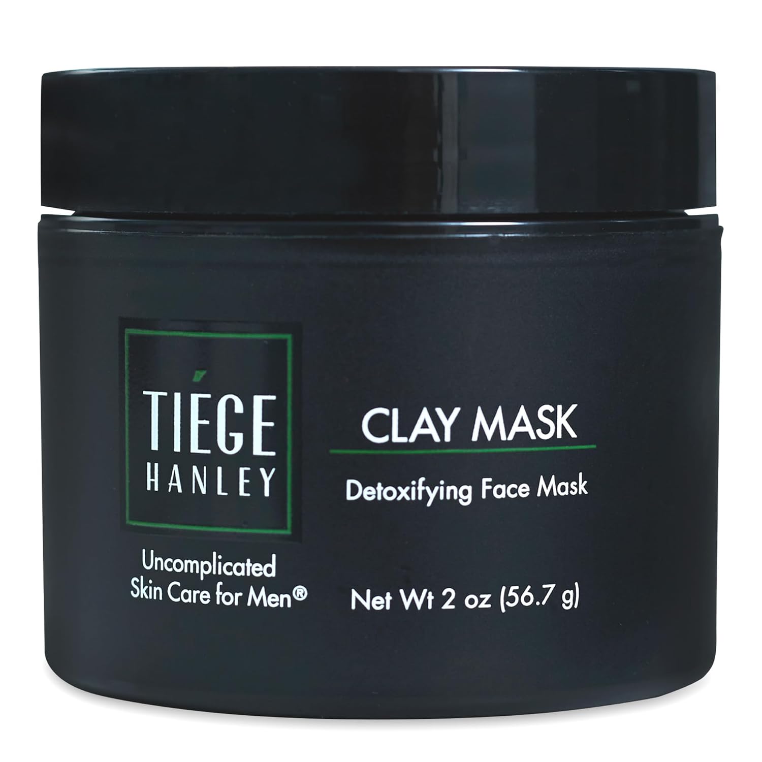 Tiege Hanley Mens Detoxifying Facial Clay Mask, 2 Oz (1-Pack) – Deep Pore Cleansing Charcoal Face Mask with Natural Kaolin Clay Absorbs Excess Oil & Reduces Appearance Pores – Skin Care for Men Tiege Hanley Mens Detoxifying Facial Clay Mask, 2 Oz (1-Pack) – Deep Pore Cleansing Charcoal Face Mask with Natural Kaolin Clay Absorbs Excess Oil & Reduces Appearance Pores – Skin Care for Men