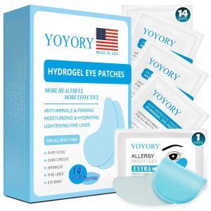 Under Eye Patches Masks – for Dark Circles, Wrinkles, Puffy Eyes, Fine Lines, Eye Bags Treatment with Hyaluronic Acid and Collagen, Hydrating and Moisturizing (30 Pcs)