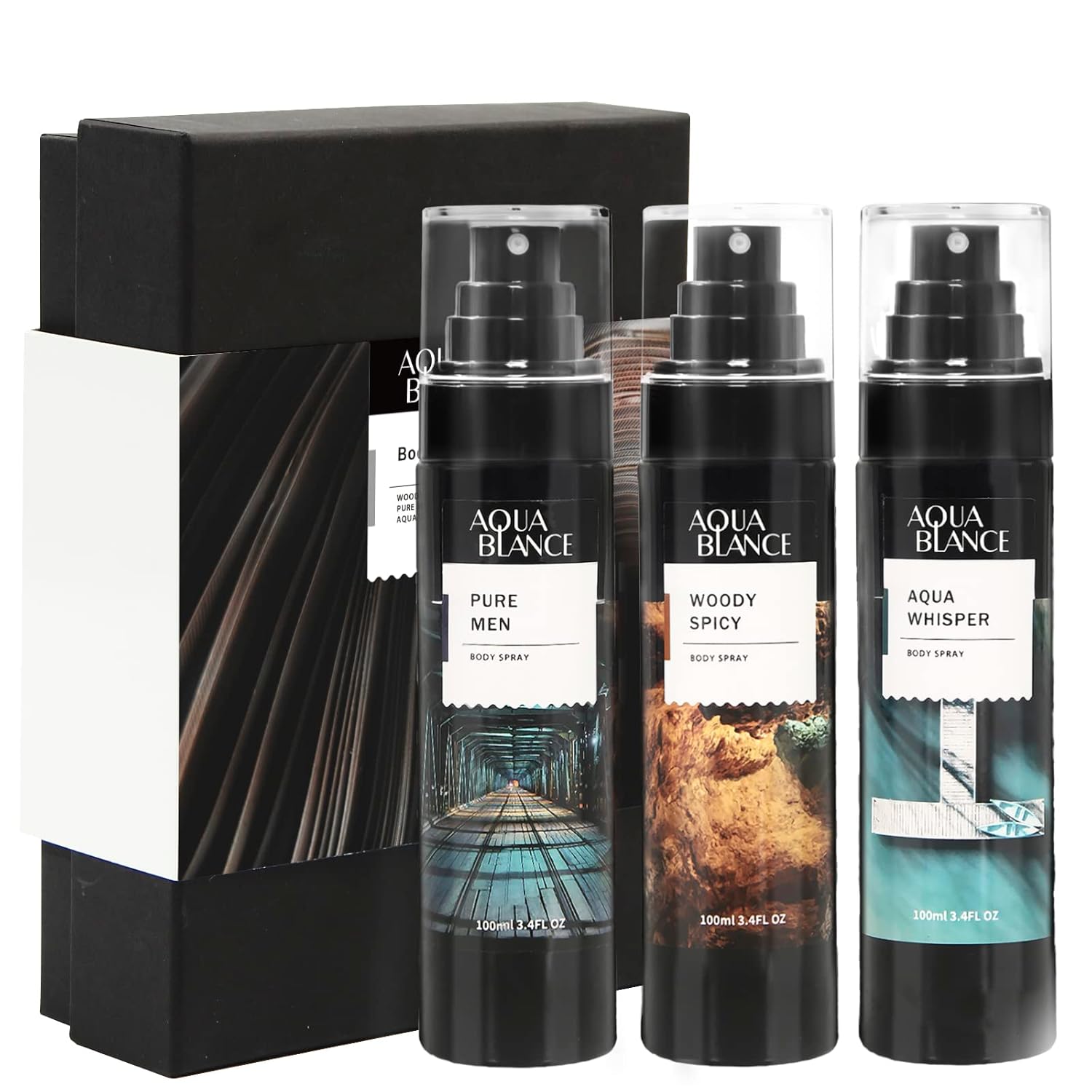 Deodorizing Body Spray for Men, Mens Body Refreshing Spray, Fragrance Mist, Pack of 3, Each 3.4 Fl Oz, Total 10.2 Fl Oz Deodorizing Body Spray for Men, Mens Body Refreshing Spray, Fragrance Mist, Pack of 3, Each 3.4 Fl Oz, Total 10.2 Fl Oz