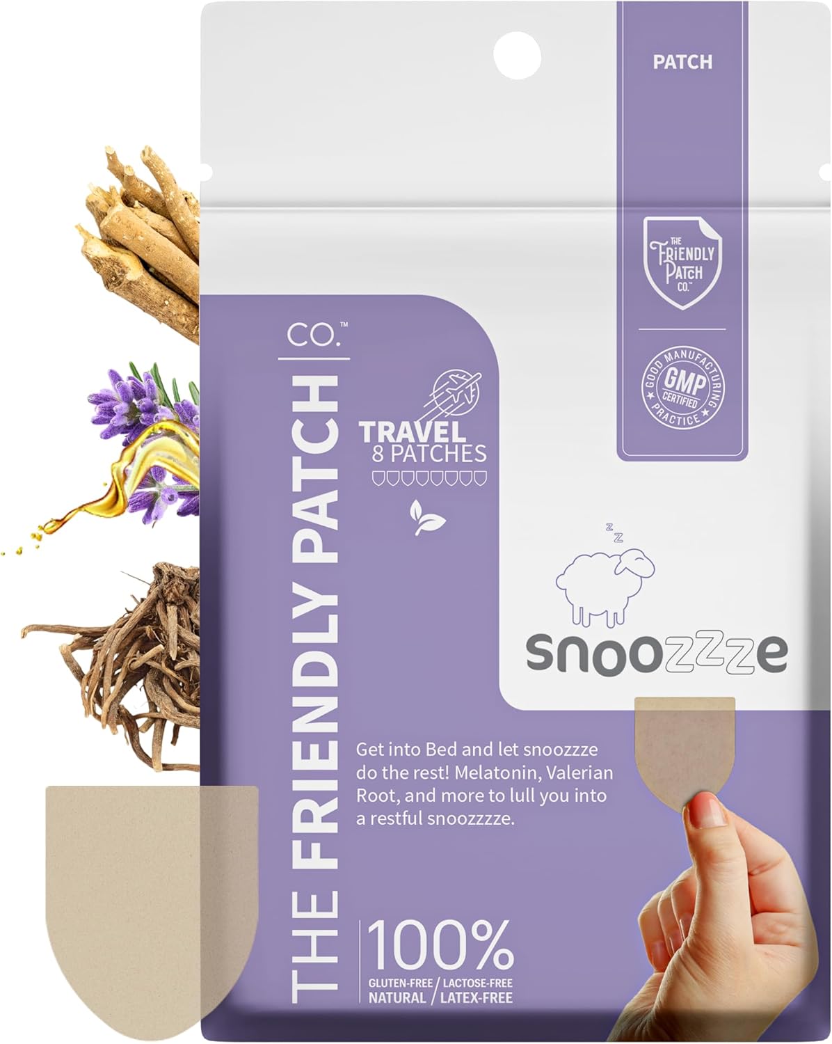 Sleep Patches, The Friendly Patch Snooze Sleep Aid Patch, Natural Sleep Patches with Melatonin, Valerian Root, Ashwagandha & Magnesium Sleeping Patches, Travel Essentials sleep Patch Sleep Patches, The Friendly Patch Snooze Sleep Aid Patch, Natural Sleep Patches with Melatonin, Valerian Root, Ashwagandha & Magnesium Sleeping Patches, Travel Essentials sleep Patch