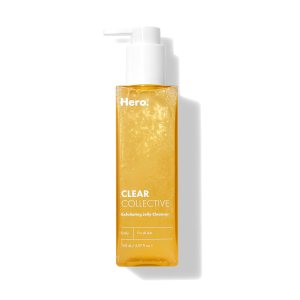 Clear Collective Exfoliating Jelly Cleanser – Gentle Daily Foam Facial Cleanser, Removes Oil and Dead Skin, Fragrance/Paraben Free, 5.07 fl oz