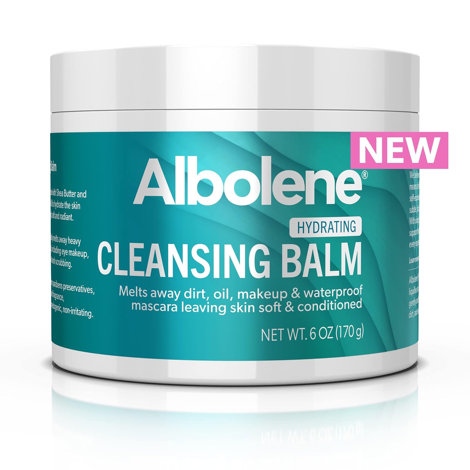 Albolene Cleansing Balm, Hydrating Makeup Remover and Face Wash with Shea Butter and Jojoba Oil, 6 fl oz, Packaging May Vary Albolene Cleansing Balm, Hydrating Makeup Remover and Face Wash with Shea Butter and Jojoba Oil, 6 fl oz, Packaging May Vary