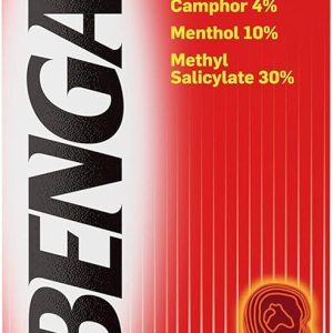 Bengay Ultra Strength Topical Pain Relief Cream, Non-Greasy Topical Analgesic for Minor Arthritis, Muscle, Joint, and Back Pain, Camphor, Menthol & Methyl Salicylate, 4 oz