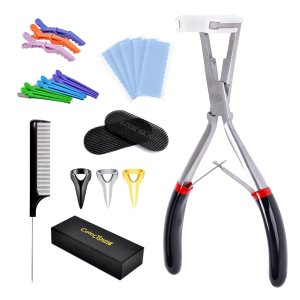 Tape in Pliers Professional Flat Surface Sealing Hair Extension Plier Tools For Tape in Hair Extension Tape in Tools For Hair