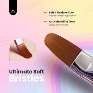 Beetles Nail Art Brushes Set Gel Polish Nail Art Design Pen Painting Tools Fingernail Brush Nail Cleaning Brush Nail Art Liner Brush and Nail Dotting Pen Salon Gifts for Mom