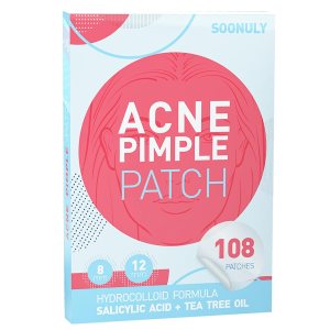 Acne Pimple Patches for Face – 108 Hydrocolloid Acne Patches Salicylic Acid with Tea Tree Oil for Zit Blemish Spot Covers Invisible Pimple Stickers Not Tested on Animals