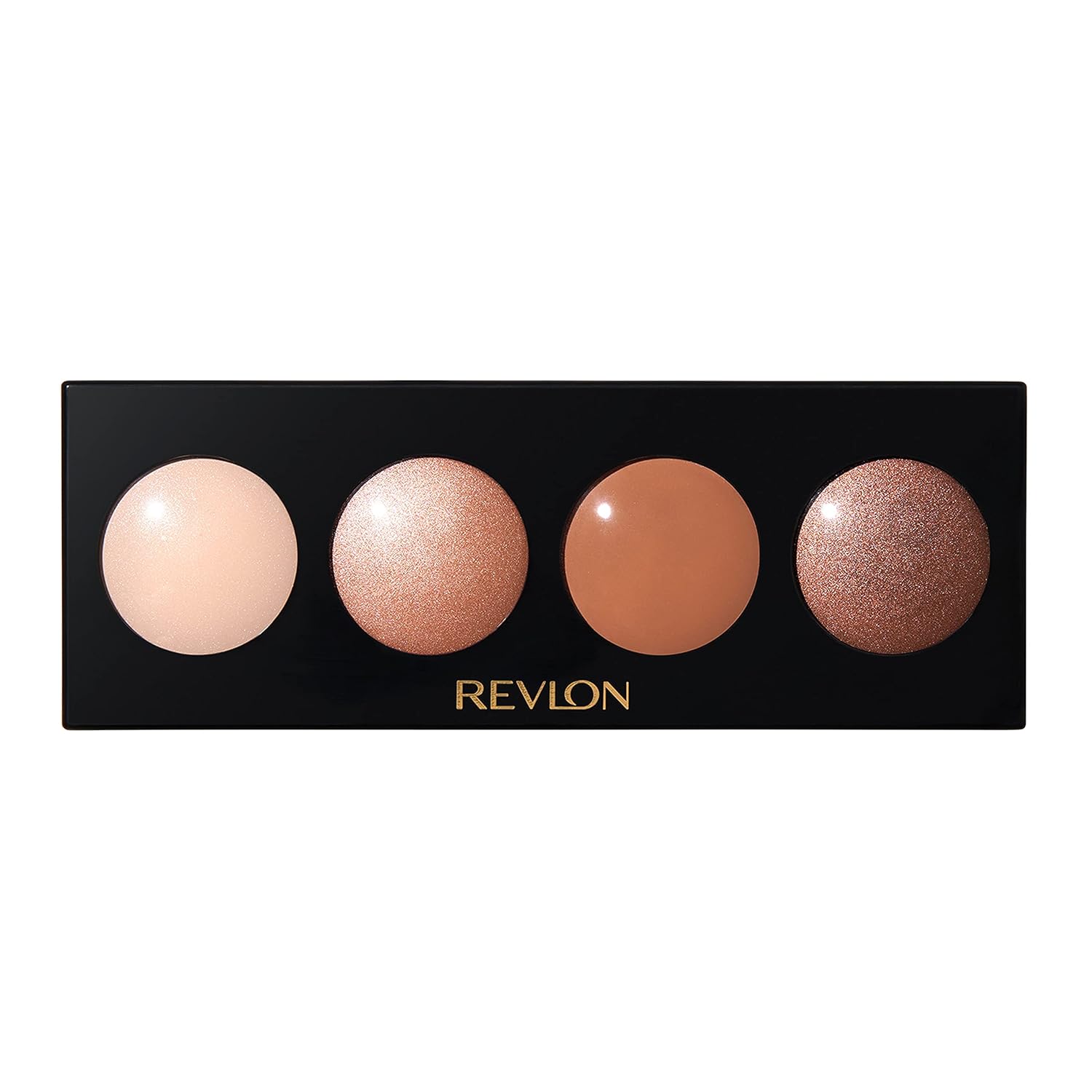 Revlon Crème Eyeshadow Palette, Illuminance Eye Makeup with Crease- Resistant Ingredients, Creamy Pigmented in Blendable Matte & Shimmer Finishes, 710 Not Just Nudes, 0.12 Oz Revlon Crème Eyeshadow Palette, Illuminance Eye Makeup with Crease- Resistant Ingredients, Creamy Pigmented in Blendable Matte & Shimmer Finishes, 710 Not Just Nudes, 0.12 Oz