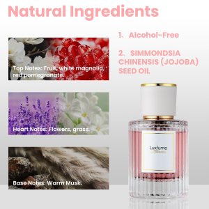 Fruity Perfumes for Women Alcohol-Free Eau De Parfum for Women Hypoallergenic Breakthrough Nano-Dispersion Technology for a Long-Lasting Scent and Moisturization