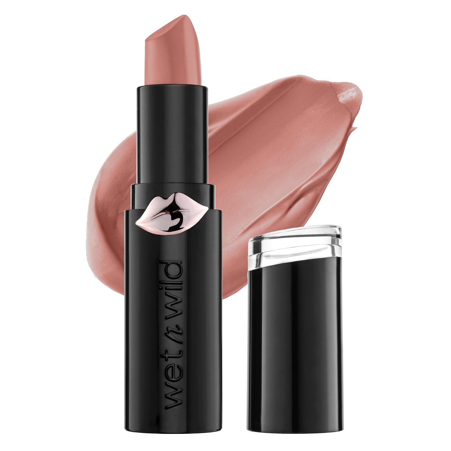 wet n wild Mega Last Matte Lip Color, Semi Matte Hyaluronic Acid Infused, Long Lasting Full Coverage for a Nourishing Pout, Cruelty-Free & Vegan – Bare it All wet n wild Mega Last Matte Lip Color, Semi Matte Hyaluronic Acid Infused, Long Lasting Full Coverage for a Nourishing Pout, Cruelty-Free & Vegan – Bare it All