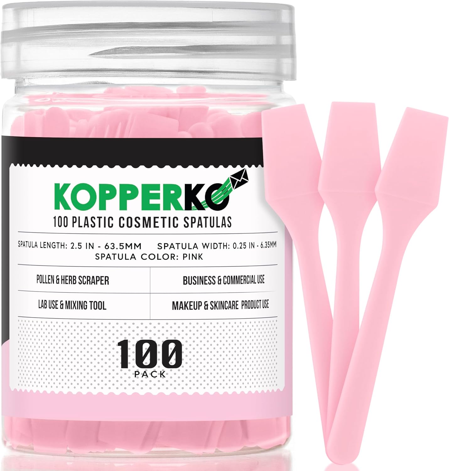 100 Pack 2.5 Inch Cosmetic Spatulas – Small Plastic Spatula for Cosmetics, Creams, & Crafts | Makeup Spatula or Multipurpose Mini Applicator for Mixing, Skincare, or Scraping Jars | Pink 100 Pack 2.5 Inch Cosmetic Spatulas – Small Plastic Spatula for Cosmetics, Creams, & Crafts | Makeup Spatula or Multipurpose Mini Applicator for Mixing, Skincare, or Scraping Jars | Pink