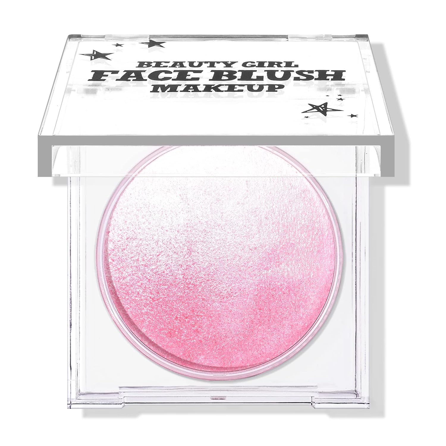 KYDA Pink Blush Powder, Pink Face Highlighter Baked Blush, Shimmer Blush for Natural Glowing Finish, Lasting Lightweight Buildable Easy To Blend-Pink KYDA Pink Blush Powder, Pink Face Highlighter Baked Blush, Shimmer Blush for Natural Glowing Finish, Lasting Lightweight Buildable Easy To Blend-Pink
