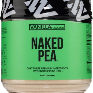 Vanilla Pea Protein Isolate from North American Farms, Only 3 Ingredients, Vanilla Vegan Protein, Gluten-Free, Soy Free, GMO Free – 1LB