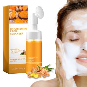 Turmeric Facial Cleanser, Turmeric Facial Wash, Turmeric Facial Cleanser, Turmeric Foaming Cleanser for All Skin