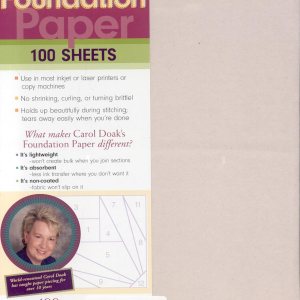 Carol Doak’s Foundation Paper, 8.5-x-11-inch