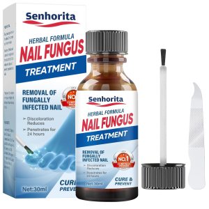 Senhorita Toenail Repair Treatment, Extra Strength Nail Repair Liquid for Toenail and Fingernail, Toenail Repair Solution for Thickened and Ingrow Nails, Restore Healthy Nails