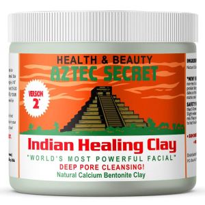 Aztec Secret – Indian Healing Clay 1 lb – Deep Pore Cleansing Facial & Body Mask – The Original 100% Natural Calcium Bentonite Clay – New Version 2