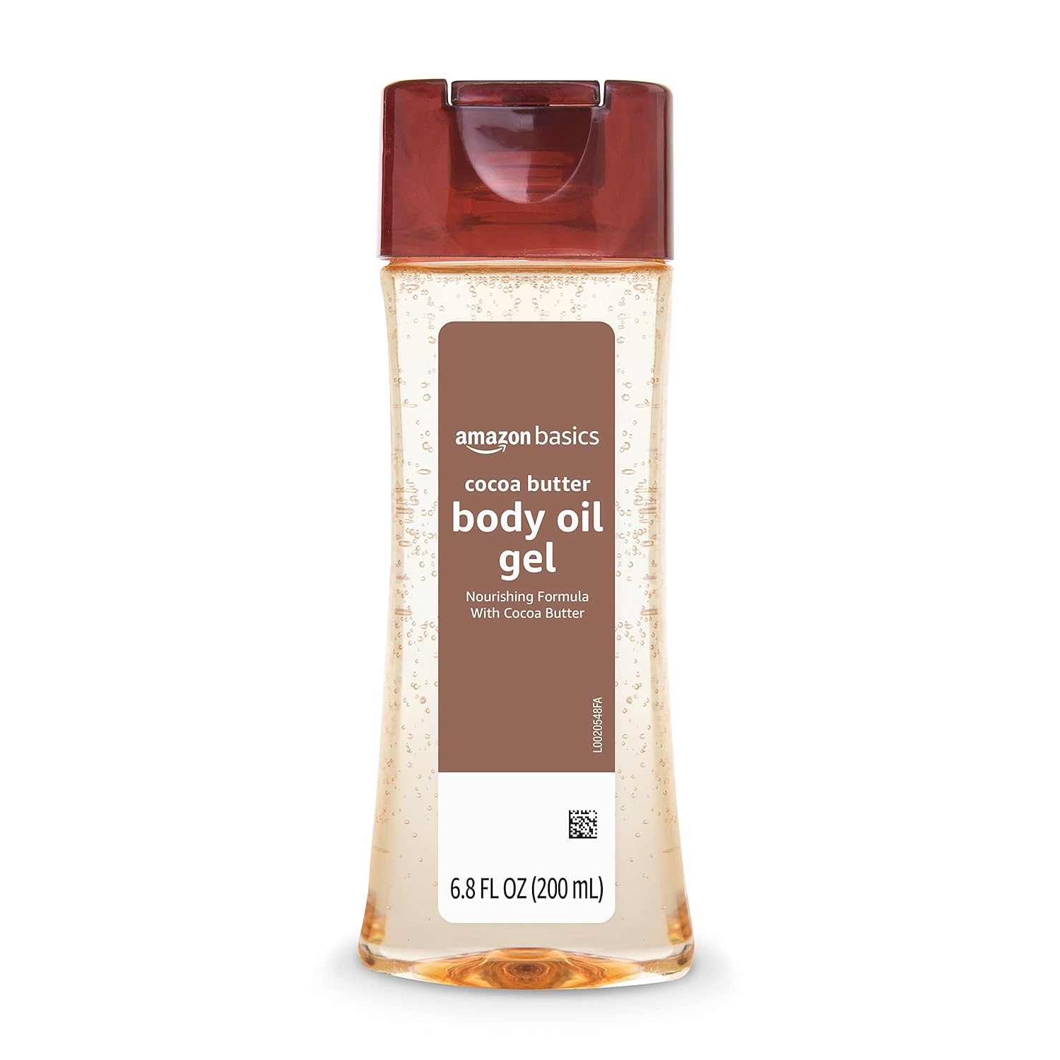 Amazon Basics Body Oil Gel with Cocoa Butter, Paraben Free, 6.8 Fl Oz (Pack of 1) (Previously Solimo) Amazon Basics Body Oil Gel with Cocoa Butter, Paraben Free, 6.8 Fl Oz (Pack of 1) (Previously Solimo)
