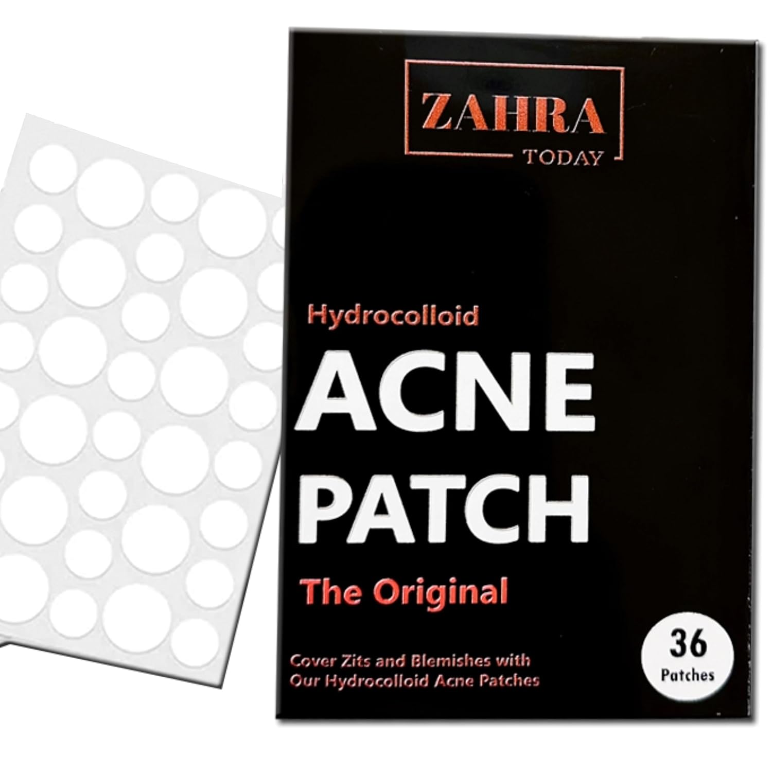 Acne Patch – Original Hydrocolloid Pimple & Blemish Cover, Vegan-Friendly, Not Tested on Animals (36 Count, Face & Skin Spot Stickers) Acne Patch – Original Hydrocolloid Pimple & Blemish Cover, Vegan-Friendly, Not Tested on Animals (36 Count, Face & Skin Spot Stickers)
