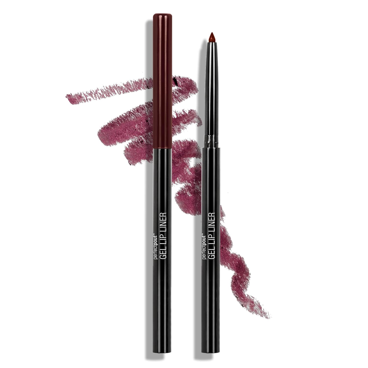 wet n wild Lip Liner Perfect Pout Matte Retractable Gel Lip Liner Pencil, Plum Together wet n wild Lip Liner Perfect Pout Matte Retractable Gel Lip Liner Pencil, Plum Together