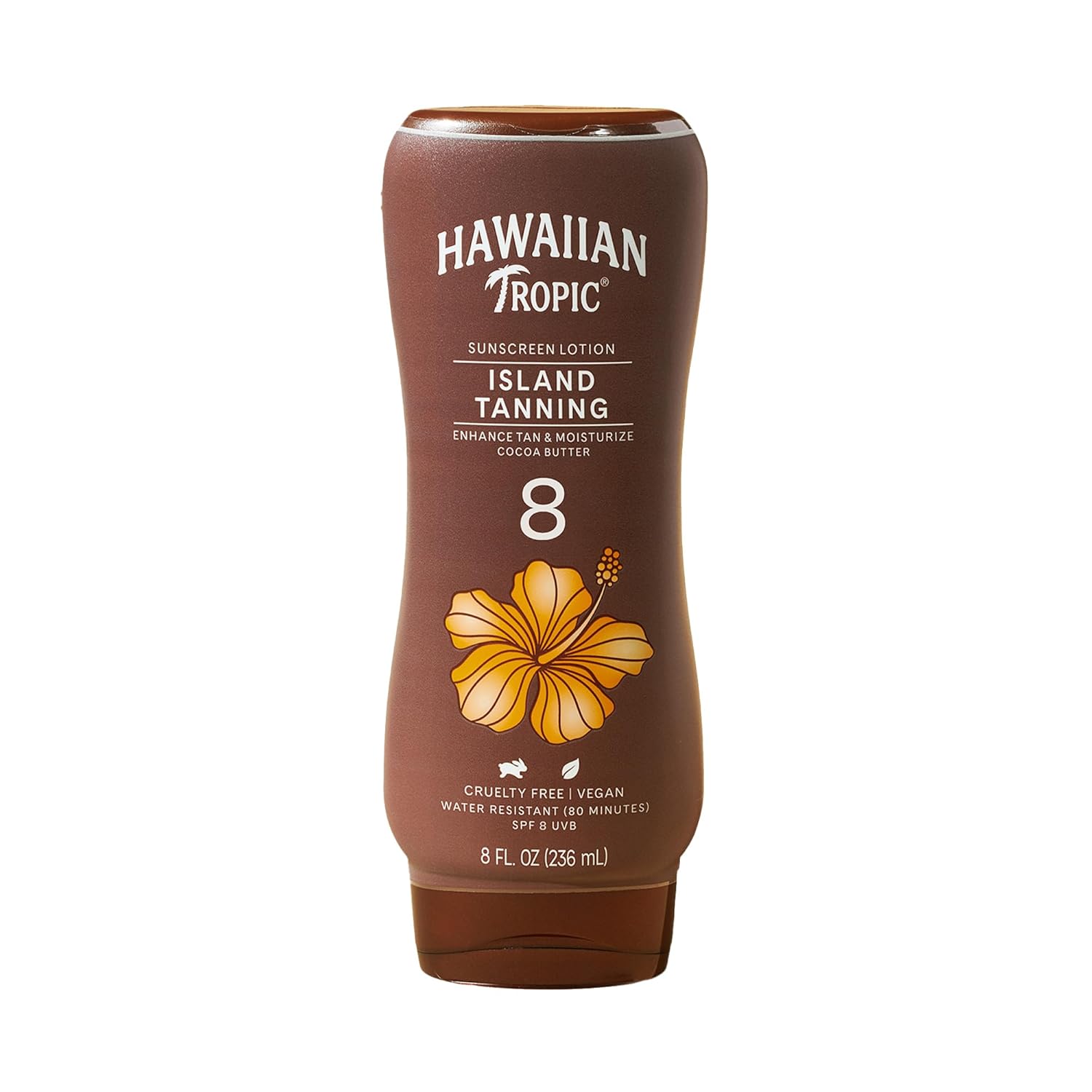 Hawaiian Tropic Island Tanning Lotion Sunscreen SPF 8, 8oz | Outdoor Tanning Lotion with SPF, SPF 8 Sunscreen, Oxybenzone Free Sunscreen, 8oz Hawaiian Tropic Island Tanning Lotion Sunscreen SPF 8, 8oz | Outdoor Tanning Lotion with SPF, SPF 8 Sunscreen, Oxybenzone Free Sunscreen, 8oz