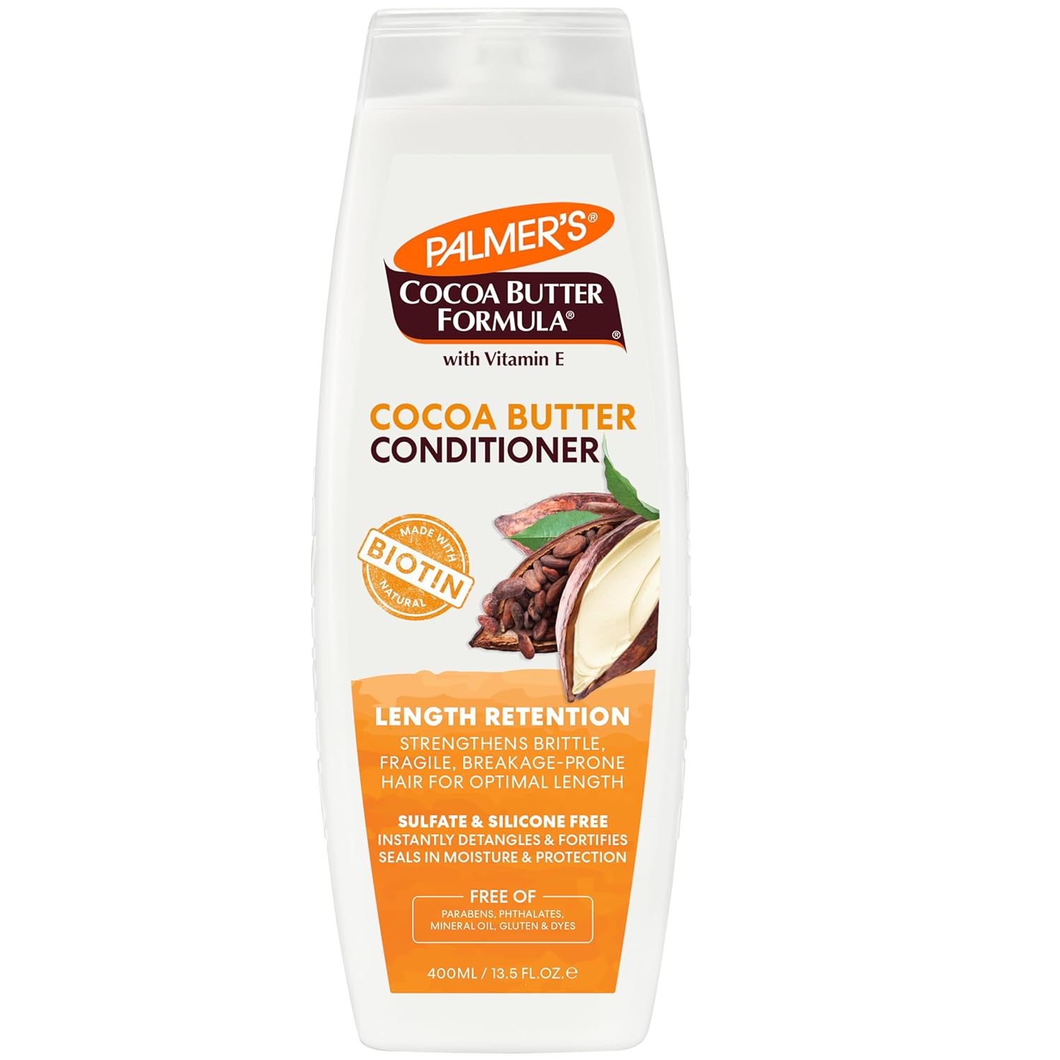Palmer’s Cocoa Butter & Biotin Length Retention Conditioner, 13.5 Ounce Palmer’s Cocoa Butter & Biotin Length Retention Conditioner, 13.5 Ounce