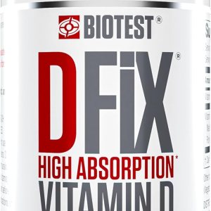 Biotest D Fix High Absorption Vitamin D3 5000 IU – 90 Day Supply – 90 Softgels