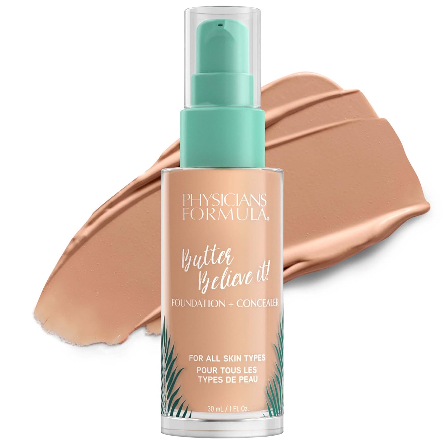 Physicians Formula Butter Believe It! Foundation + Concealer, Light-to-Medium | Dermatologist Tested, Clinicially Tested Physicians Formula Butter Believe It! Foundation + Concealer, Light-to-Medium | Dermatologist Tested, Clinicially Tested