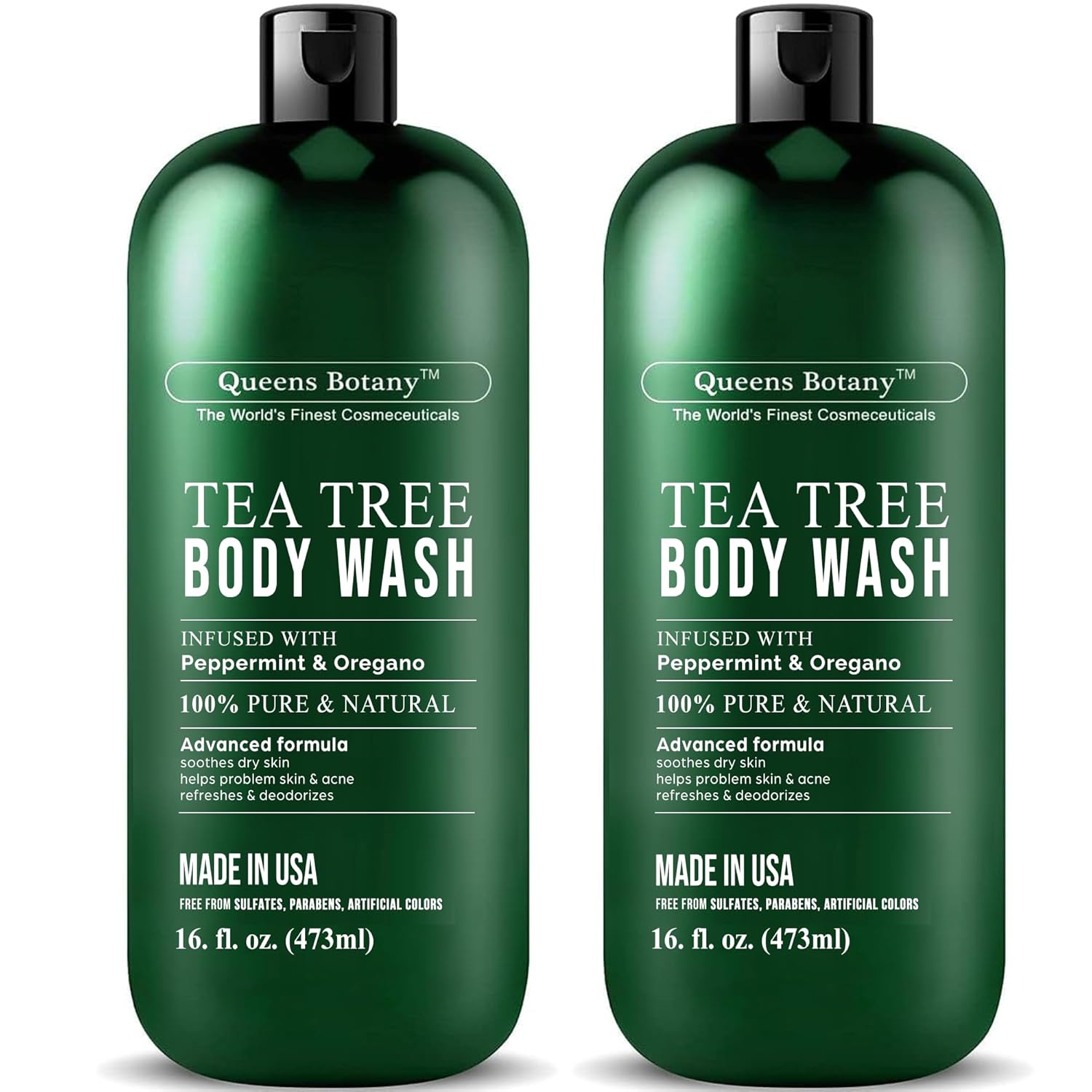 Antibacterial Tea Tree Oil Body Wash For Men & Women – (2 Pack X 16oz) Remedy Soap Extra Strength – Helps Treat Acne, Athletes foot, Eczema, Toenail Fungus & Jock Itch & Ringworm – For All Skin Types Antibacterial Tea Tree Oil Body Wash For Men & Women – (2 Pack X 16oz) Remedy Soap Extra Strength – Helps Treat Acne, Athletes foot, Eczema, Toenail Fungus & Jock Itch & Ringworm – For All Skin Types